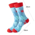 thumbnail image 2 of TIEVOSA Print Socks for Women Girls Ocean Series Print Colorful Pattern Novelty Cute, 2 of 3