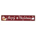 thumbnail image 2 of Christmas Streamer Hanging Background Ornament Polyester Decorative Banner, Polyester background ornament Polyester SDHF-GZ01, 2 of 7