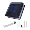 thumbnail image 1 of Post Light, Pillar  Lamp High-brightness Black 52 LEDs  For Corridors For Driveways For Gardens For Villas Warm White+Blue, 1 of 8