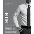 thumbnail image 4 of Van Heusen Men's Dress Shirt Fitted Poplin Solid, 4 of 4