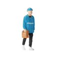 thumbnail image 4 of 1:64 People Figures Mini Deliveryman for models figurine Painted model Scenery Landscape Decoration Layout Style A, 4 of 9