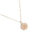 thumbnail image 3 of Forme de Pièce de Monnaie Ronde Pendentif Collier Femmes Pull Alphabet Disc Cou Chaîne Femme Cadeau Bijoux Féminins, 3 of 7