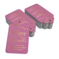 thumbnail image 2 of Inkdotpot 50 Pack Happy Diwali Favor Paper Tags Craft Real Gold Foil Hang Tag, 2 of 6