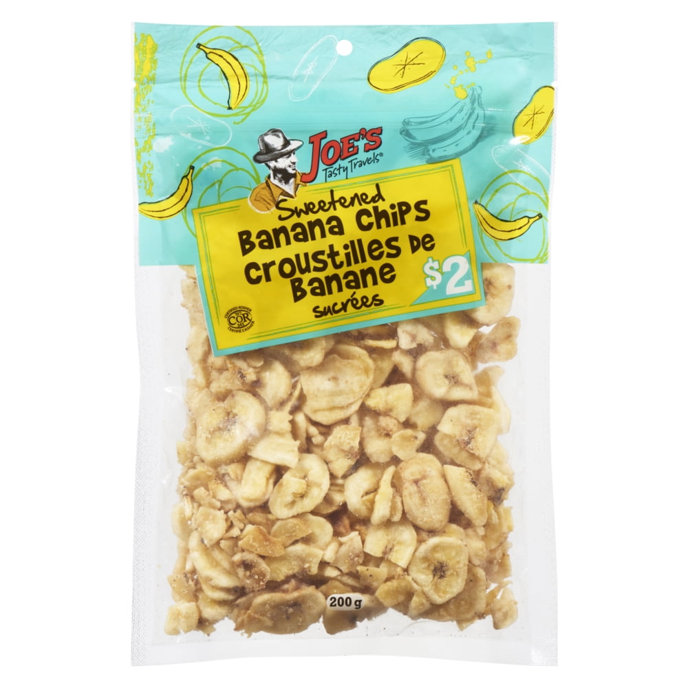 Joe'S Tasty Travel Banana Chips (200g)