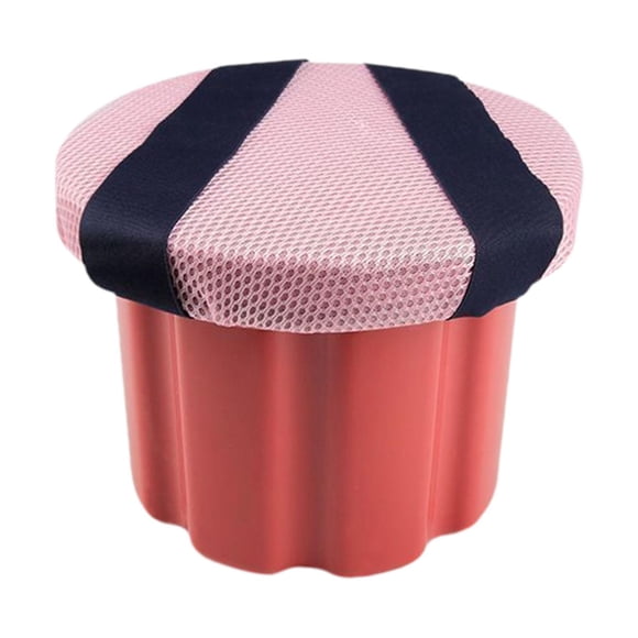 Tnarru Gardening Hip Cushion Stool Accessories for Seniors Wearable Portable Round Heavy Duty Gardeners Work Seat Stool for Backyard Height 18 cm
