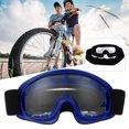 thumbnail image 1 of Goggles, PC Lens High Transparency Adjustable Elastic Cord Skiing Windproof Goggles  For Mountain Climbing Red,Green,Blue,Black,, 1 of 8