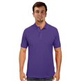thumbnail image 1 of Peach Couture Mens Short Sleeve Classic Pique Polo Shirt, 1 of 1