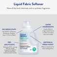thumbnail image 3 of The Clean People Liquid Fabric Softener - Softens & Removes Static Cling - Vegan Scented Laundry Softener - Fresh & Clean, 50 fl oz - 74 Lo, 3 of 6