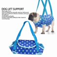 thumbnail image 4 of Dog Support Harness, Adjustable Waist Dog Sling Dog Walking Harness Soft Breathable Dog Lift Support Harness Washable Dog Harness For Dog Support With Straps, 4 of 8