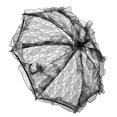 thumbnail image 4 of Wedding Umbrella,Lace Umbrella,Wedding Bride Umbrella Unique Foldable Lace Fabric Parasol Umbrella Performance Props, 4 of 8
