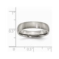 thumbnail image 2 of Mens Titanium 5mm Comfort Fit Wedding Band Ring, 2 of 5