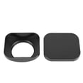 thumbnail image 2 of Metal Square Lens Hood, Aluminium Alloy Lens Shade with Cap, Scratch Proof Lens Hood Protector Easy to Install for SLR Cameras DSLR Cameras, 2 of 7