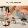 thumbnail image 3 of Cuckoo Electric Tea Kettle With Infuser Glass Electric Kettle With Multi-Temperature Control Easy To Read Led Lights 1.7 Liter Capacity Tea Maker Pot (Ck-G170Bs), 3 of 7