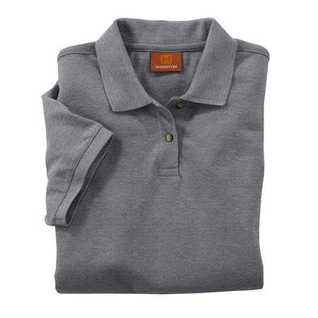 Harriton Ladies' 6 oz. Ringspun Cotton Piqué Short-Sleeve Polo