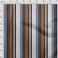 thumbnail image 3 of oneOone Viscose Chiffon Fabric Bayadere Stripe Print Fabric BTY 42 Inch Wide, 3 of 4