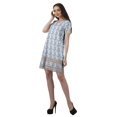 thumbnail image 3 of Moomaya Tenues d'Été Coton Flex Imprimées Robes Courtes pour Femmes Tenue Décontractée, 3 of 4