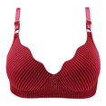 thumbnail image 4 of RKSTN Bras for Women Plus Size Full Coverage Non Padded Wireless Minimizer Bra Comfort and Double Support Underwear, 4 of 5