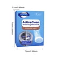 thumbnail image 3 of Washing Machine Cleaner Tablet, Washer Cleaner for Front Load Top Load Machines, Easy Use Laundry Appliance Cleaner Eliminates Odors Sludge, 3 of 7