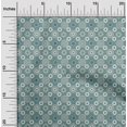 thumbnail image 2 of oneOone Polyester Lycra Dusty Teal Green Fabric Block Craft Projects Decor Fabric Printed By The Yard 56 Inch Wide, 2 of 5