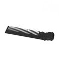 thumbnail image 1 of Beard Comb, Three Dimensional Portrait Shape Stainless Steel Beard Styling Comb Stylish  For Travel  For Home For Office Black, 1 of 8