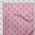 thumbnail image 2 of oneOone Polyester Lycra Fabric Floral Block Print Fabric By The Yard 56 Inch Wide, 2 of 4