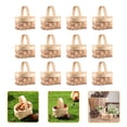 thumbnail image 2 of 12pcs Mini Baskets Small Woven Holiday Candy Wedding Candy Gift Baskets, 2 of 8