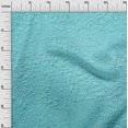thumbnail image 3 of oneOone Georgette Viscose Turquoise Blue Fabric Texture Sewing Material Print Fabric By The Yard 42 Inch Wide, 3 of 4
