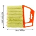 thumbnail image 2 of All Purpose Washable Microfiber Cleaning Brush Tool Set for Window Blinds and Household Dusting with Detachable Remover, 2 of 6
