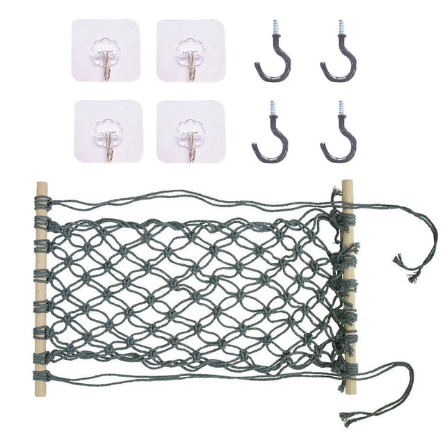 EGNMCR Baskets for Organizing, Baskets Home Kitchen Fruit Hanging Basket Wind Cotton Rope Hand-woven Vegetable And Fruit Net Pocket A netting