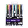 thumbnail image 1 of Graflsoa 12-Color Sparkling Gel Marker Set with Fluorescent Highlights, Perfect for Drawing and Gifting, HC6407-12, 1 of 6
