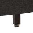 thumbnail image 2 of CorLiving Bellevue Adult Full Sized Upholstered Bedframe with Rectangle Tufted Headboard and Slats, No Box Spring Required, 2 of 9