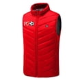 thumbnail image 4 of RXIRUCGD Plus Size Heated Coat For Men And Women 9 Heating Heated Jacket Winter Heating Coat( Red, Size:XL ), 4 of 5
