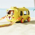 thumbnail image 2 of HAOMONZEN Water Bottle with Cute Cartoon Bus Design Removable Fun Toy Water Bottle with Adjustable Shoulder Strap Is Easy To Carry Suitable for Camping Trips for Hot Drinks/Cold Cups Sale, 2 of 8