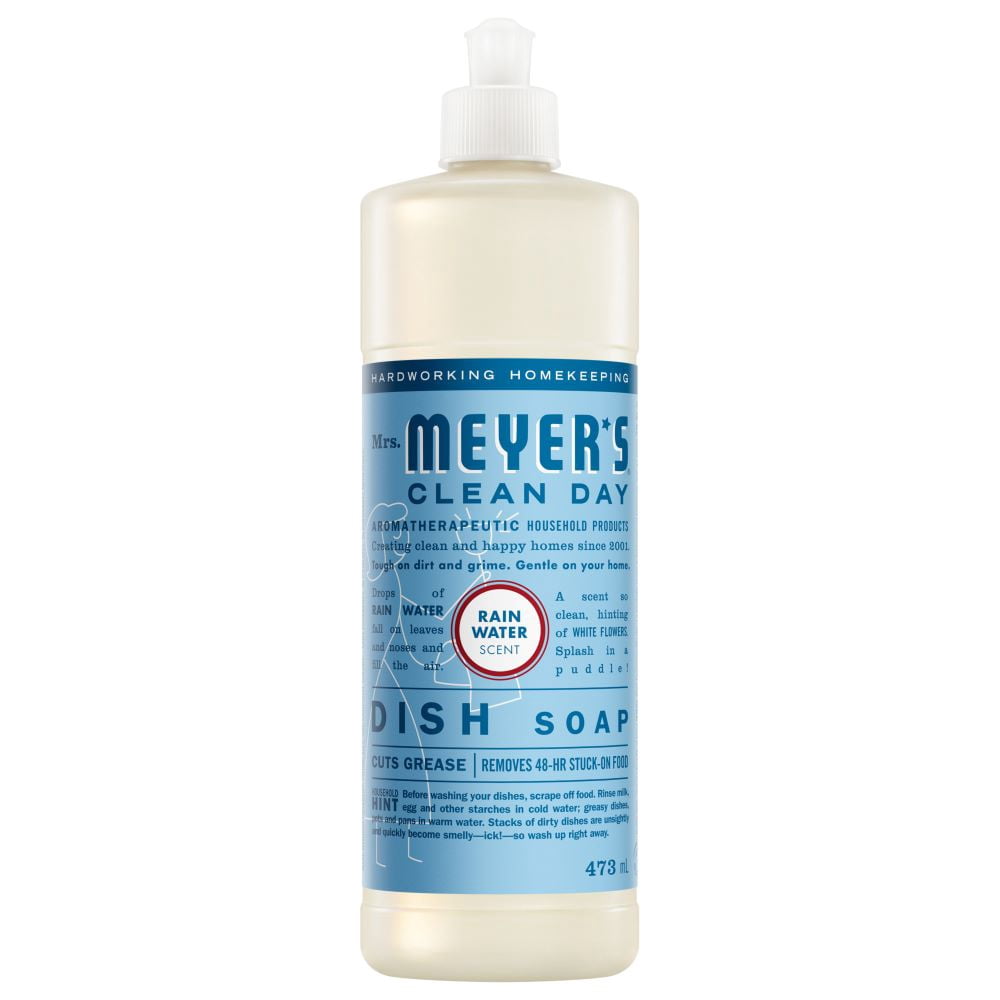 Mrs Meyers Clean Day Dish Soap Rain Water