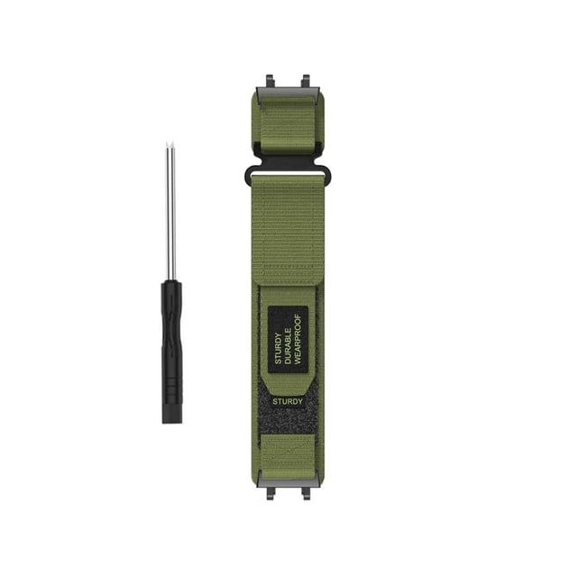 Outdoor Nylon Strap for Mountaineering Industrial Style Watch Band Durable