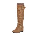 thumbnail image 2 of Foreign Trade Candy Color Patent Leather Ladies Back Zipper Thick Heel Round Toe Over-the-knee Boots, 2 of 7