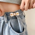 thumbnail image 5 of TIELUTT Adjustable Waist Tightener for Pants Bunny/Cat/D Aisy Design Fashion Sewing Patterns Misses Dress Mens Stretch Dress Pants with Elastic Waist Button Extender Pin Extender Stretcher Jean Button, 5 of 5