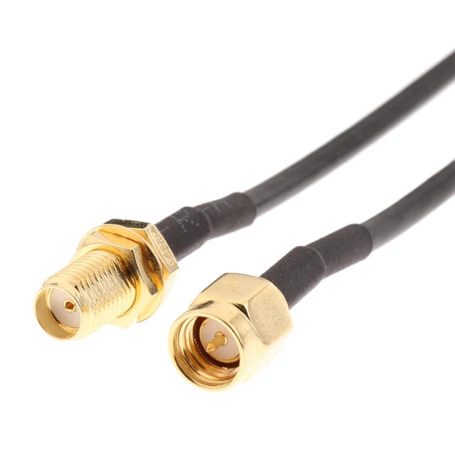 Xuanheng Positive SMA Female Connector Switch Positive SMA Male Plug Antenna Adapter 1M 1 M