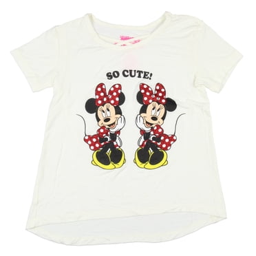 Disney Junior Toddler Girls' Minnie Mouse So Cute! Shirt (4T)
