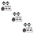 thumbnail image 3 of VONKY SPD Pedals For Mountain Bikes Durability Wide Application Universal Anti-corrosion Bike Cleats 3Set, 3 of 6
