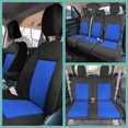 thumbnail image 2 of For 2020-2024 Ford Explorer Base FH Group Neoprene Custom Fit Car Seat Covers Water Resistant - Full Set Blue, 2 of 11