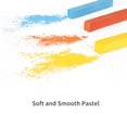thumbnail image 3 of Square Pastel Art Drawing Stick Set - Hair Chalk Coloring Kit with Optional 6, 12, 24, or 36 Vibrant Colors for Creative Painting and Temporary Hair Dye Projects, 3 of 6
