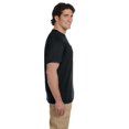 thumbnail image 3 of Jerzees T-Shirt à Col Rond à Manches Courtes avec Poche pour Hommes DRI-POWER Active, m, Noir, 3 of 3
