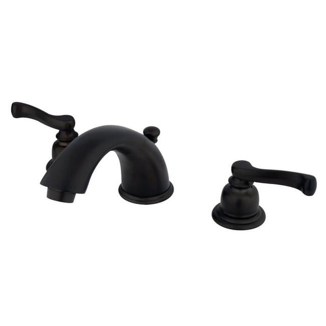 Kingston Brass KB8965FL Widespread Faucet, Oil Rubbed Bronze