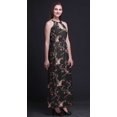 thumbnail image 2 of Bimba Bird Ladies Sleeveless Long Print Maxi Dress with Side Slits Summer Wear-Large, 2 of 6