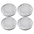 thumbnail image 1 of 4pcs Stainless Steel Vent Covers for Cabinets:Decorative Air Grilles Ventilation, 1 of 10