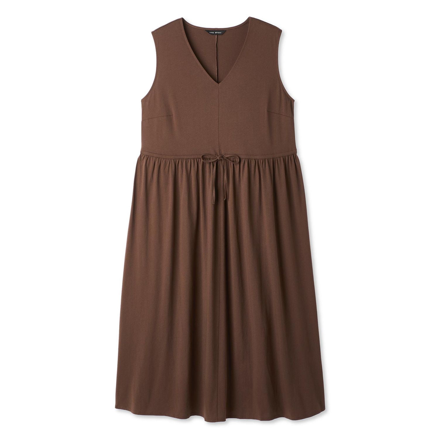 Lane Bryant Women's Plus V-Neck Maxi Dress