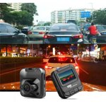 TopLLC Enregistreur de conduite haute définition, Interconnexion de téléphone mobile sans fil, Enregistrateur de voiture, Avant et Arrière Double Enregistrement des images inversées sur l'autorisation