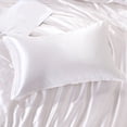 thumbnail image 1 of Nilvkv Reversible Silk Pillowcase Silk Sateen Pillowcase Pack Beauty Cooler Pillowcase, 1 of 6
