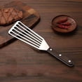 thumbnail image 5 of TIELUTT Stainless Steel Fish Turner Fish Spatula Thin Edged Design Kitchen Metal Spatula Disc Cooker and Stand Food for Serving Clam for Baking Large Chef Locking Kitchen Appliances for Cooking Meat, 5 of 5